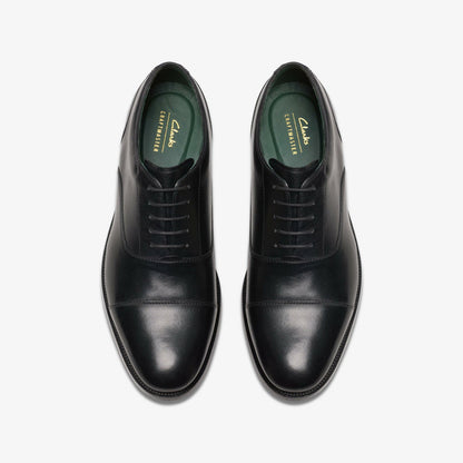 Craft James Cap Black Leather | Clarks Sale