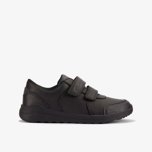 Daze Step 2 Kid Black Leather | Clarks outlet