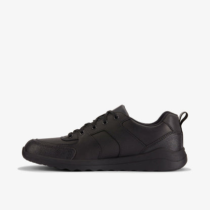 Daze Loop 2 Youth Black Leather | Clarks Sale