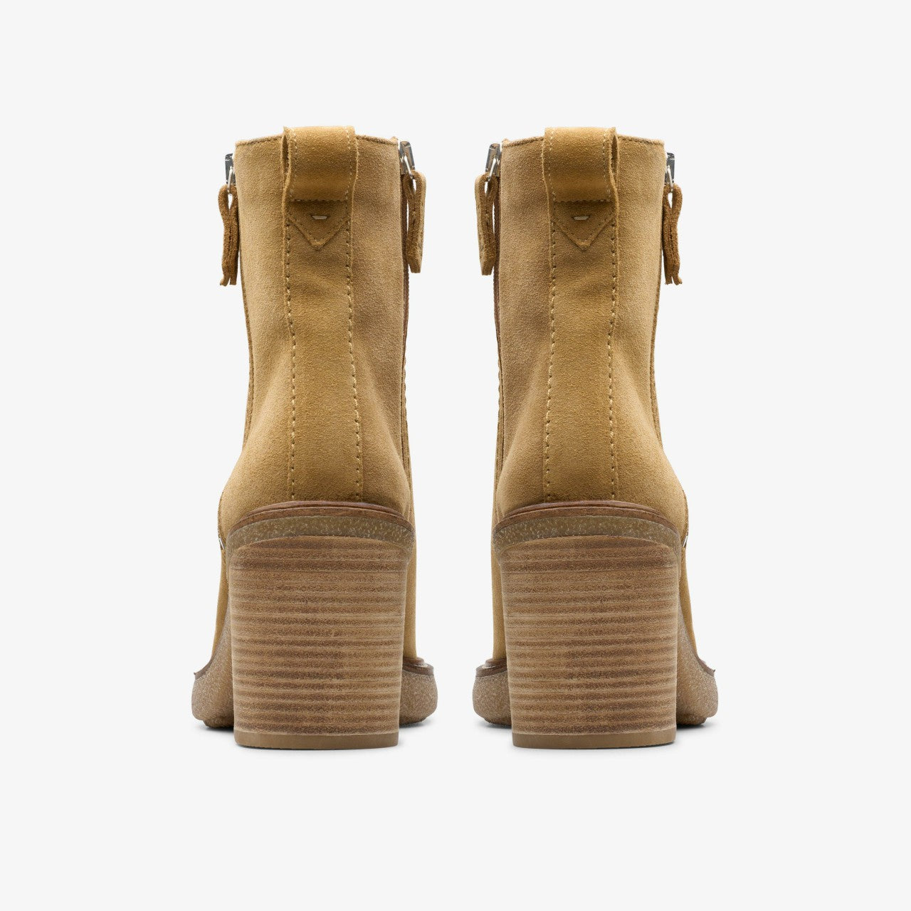 Cassiano Zip Ankle Boot Light Tan Suede | Clarks on Sale