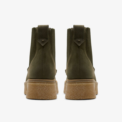 Linoso Top Ankle Boot Dark Green Nubuck | Clarks discount