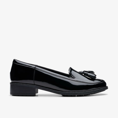 Havisham Edge Loafer Black Patent | Clarks for sale