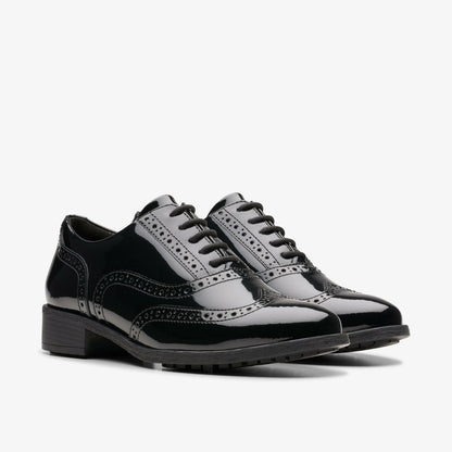 Havisham Oak Black Patent | Clarks discount