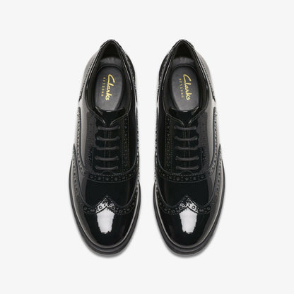 Havisham Oak Black Patent | Clarks discount
