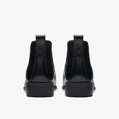 Havisham Top Ankle Boot Black Leather | Clarks discount