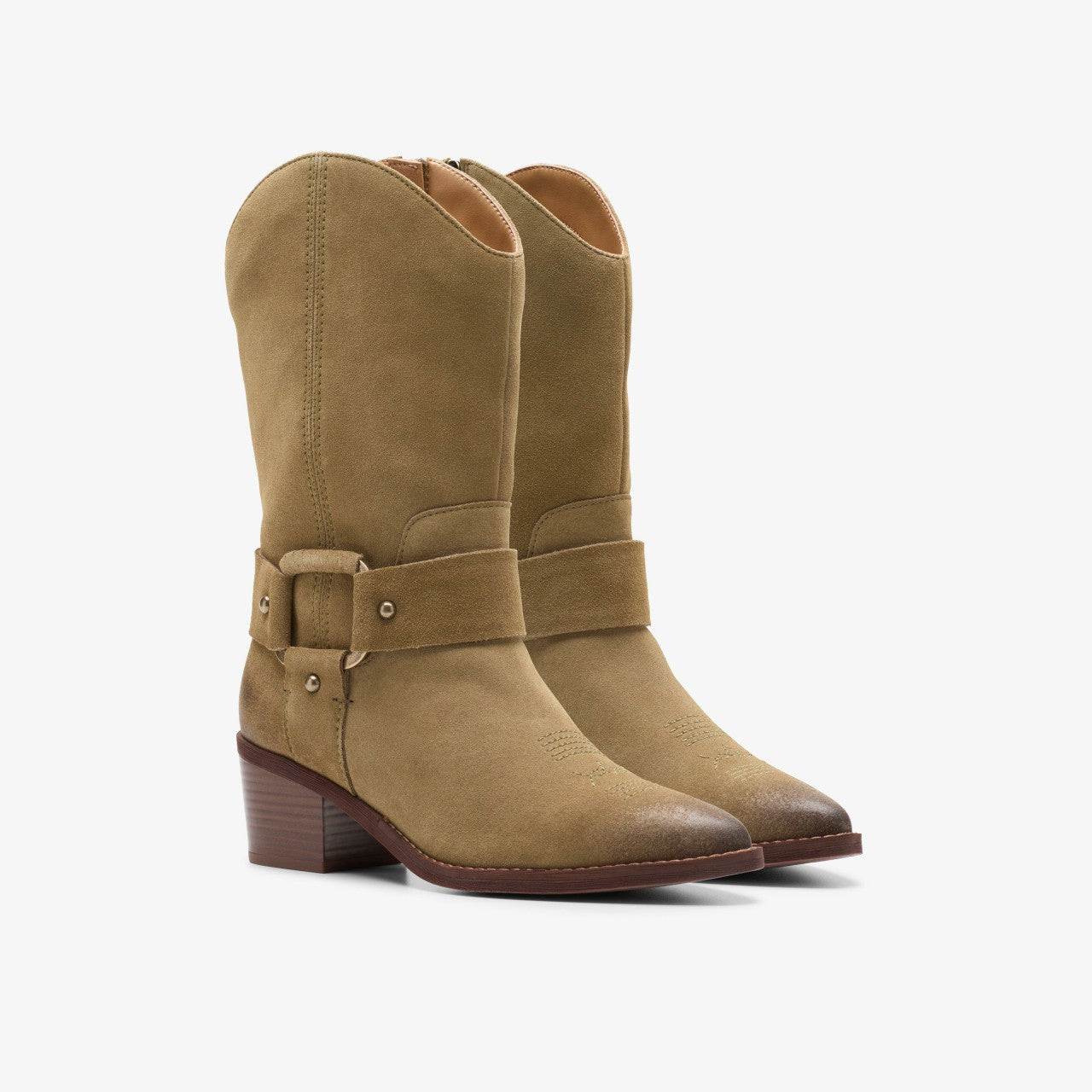 Morzine Rise Dark Sand Suede | Clarks Sale