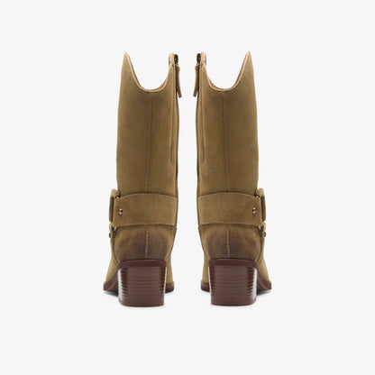 Morzine Rise Dark Sand Suede | Clarks Sale