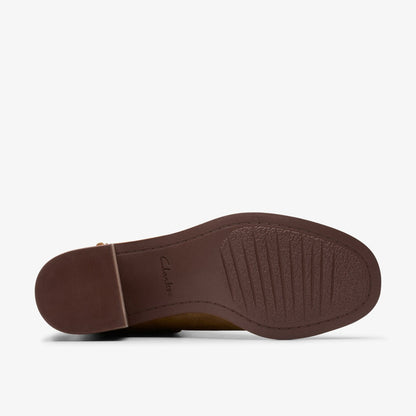 Chamberly Top Walnut Suede | Clarks outlet