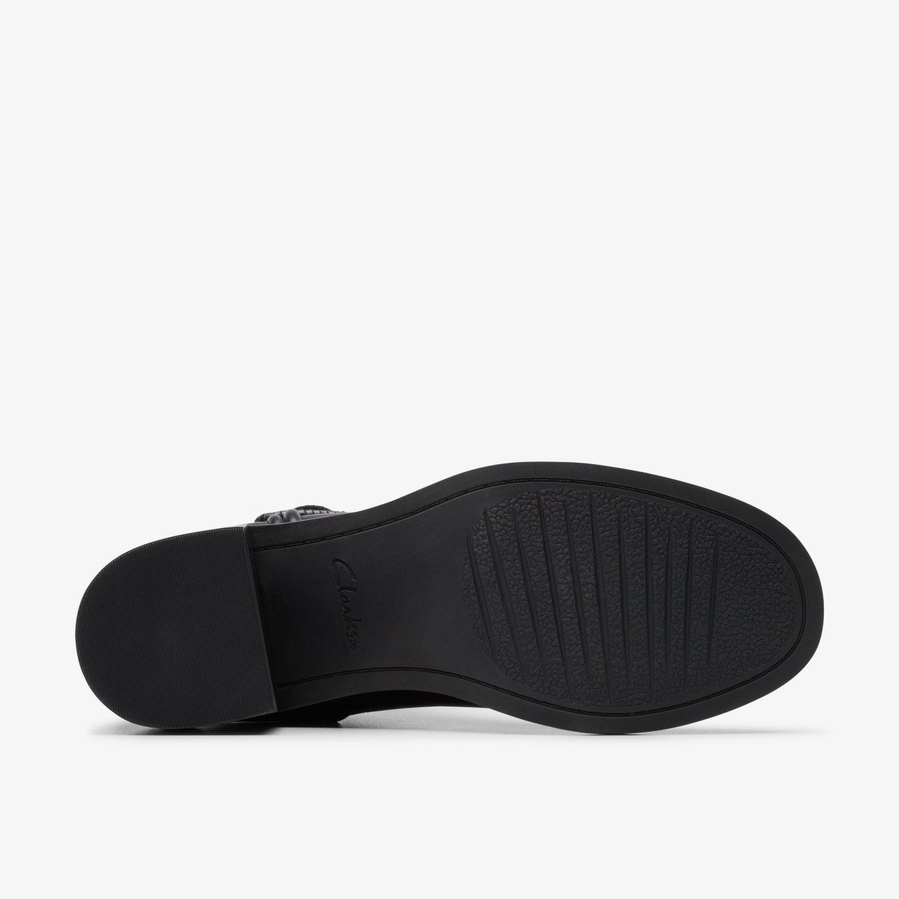 Chamberly Trim Black Leather | Clarks discount