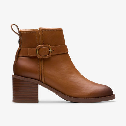 Chamberly Trim Mid Tan Leather | Clarks online