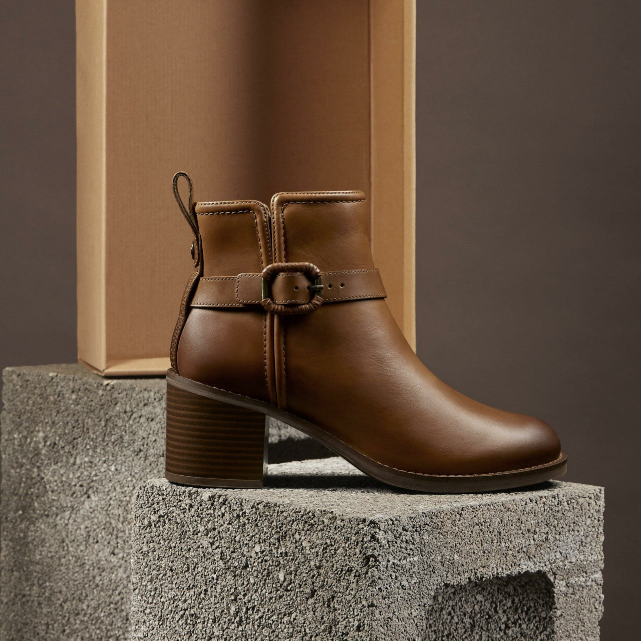 Chamberly Trim Mid Tan Leather | Clarks online