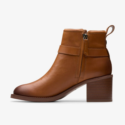 Chamberly Trim Mid Tan Leather | Clarks online
