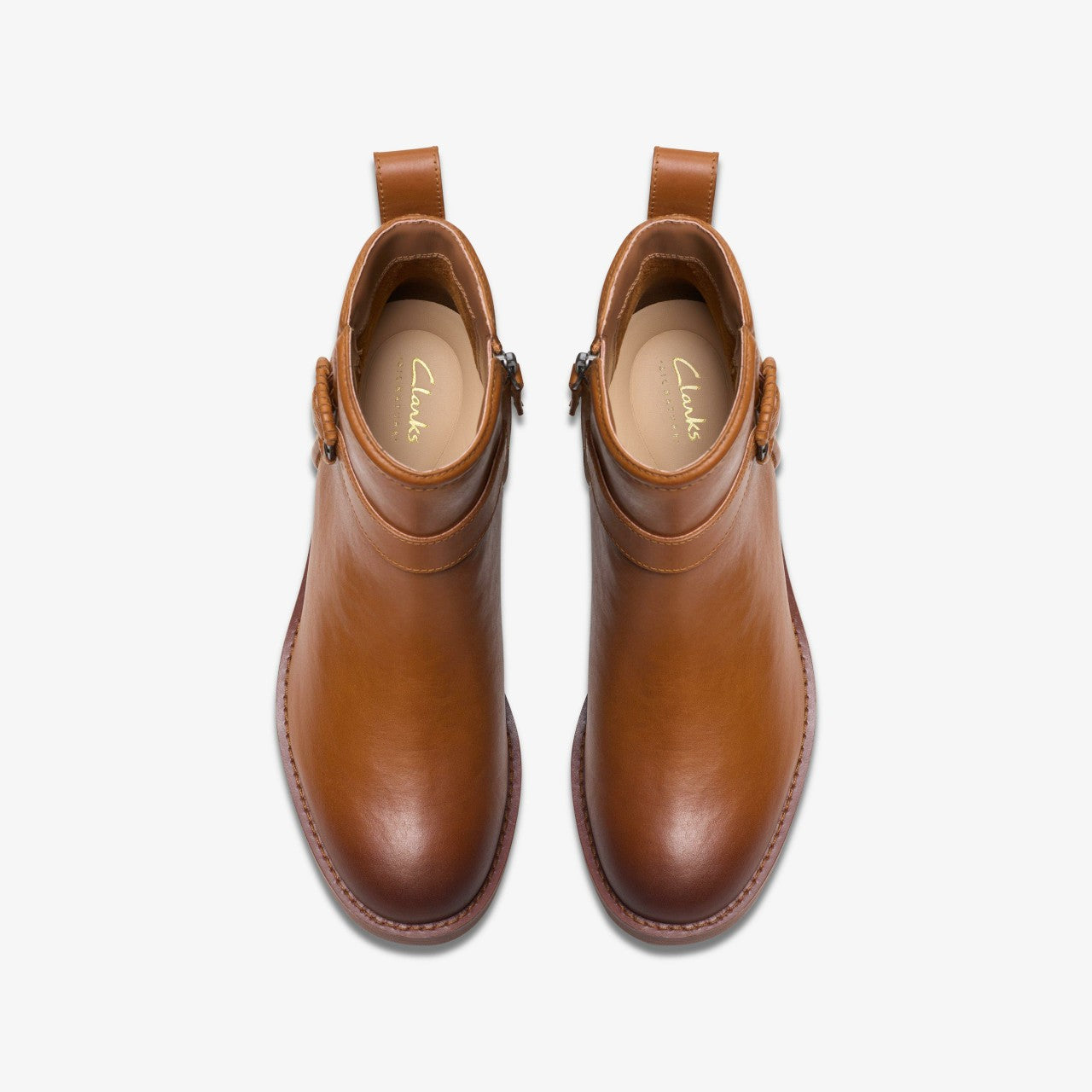 Chamberly Trim Mid Tan Leather | Clarks online