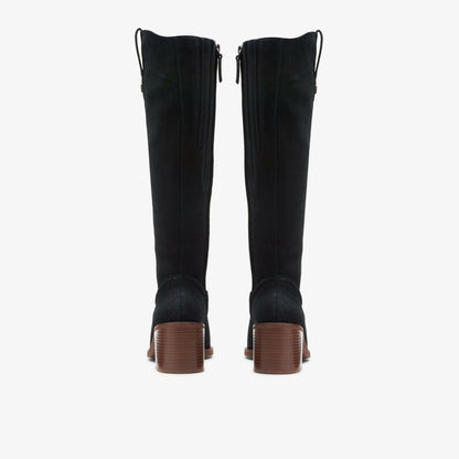 Chamberly Up Black Suede | Clarks online