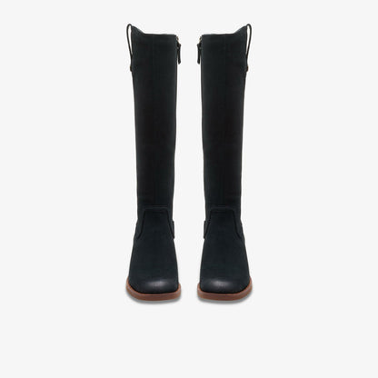 Chamberly Up Black Suede | Clarks online