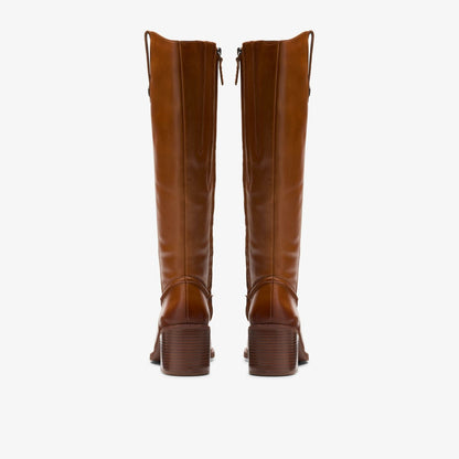 Chamberly Up Mid Tan Leather | Clarks discount