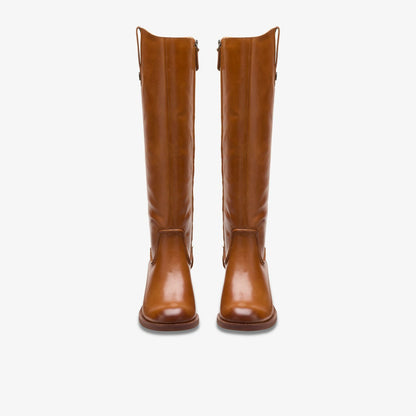 Chamberly Up Mid Tan Leather | Clarks discount