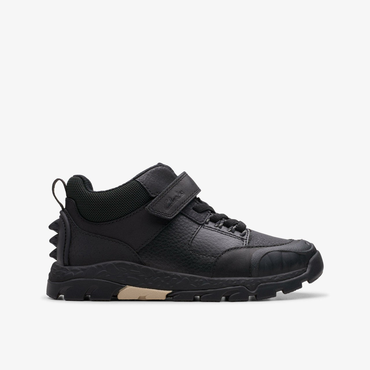 Steggy 2 Glow Kid Black Leather | Clarks discount