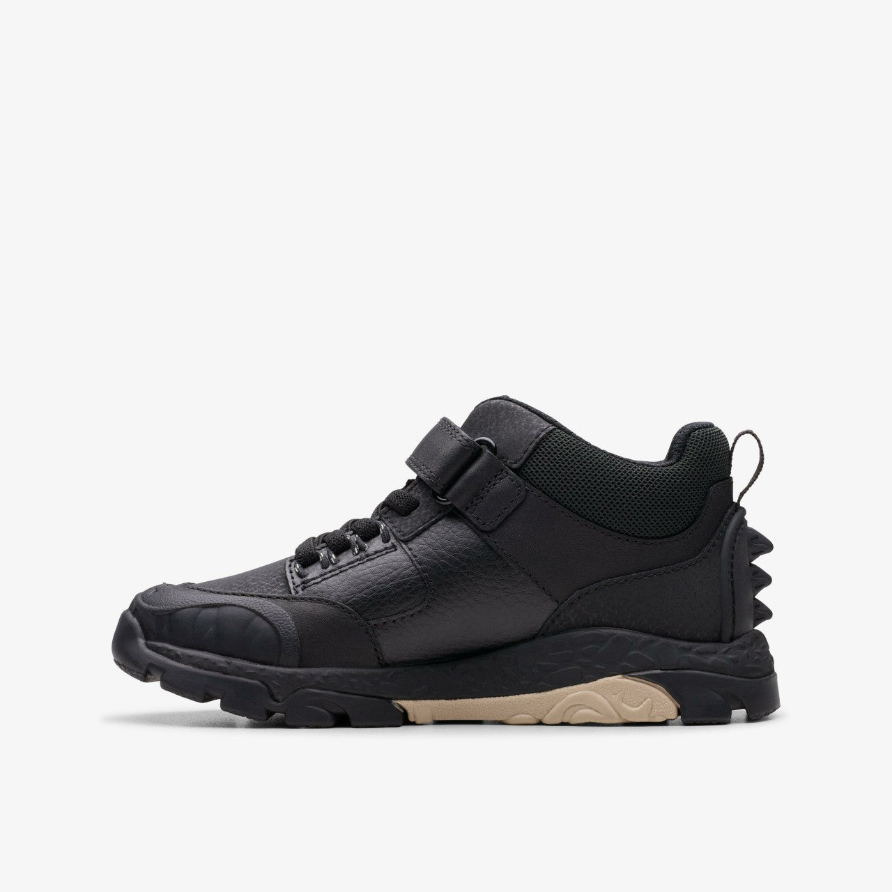 Steggy 2 Glow Kid Black Leather | Clarks discount