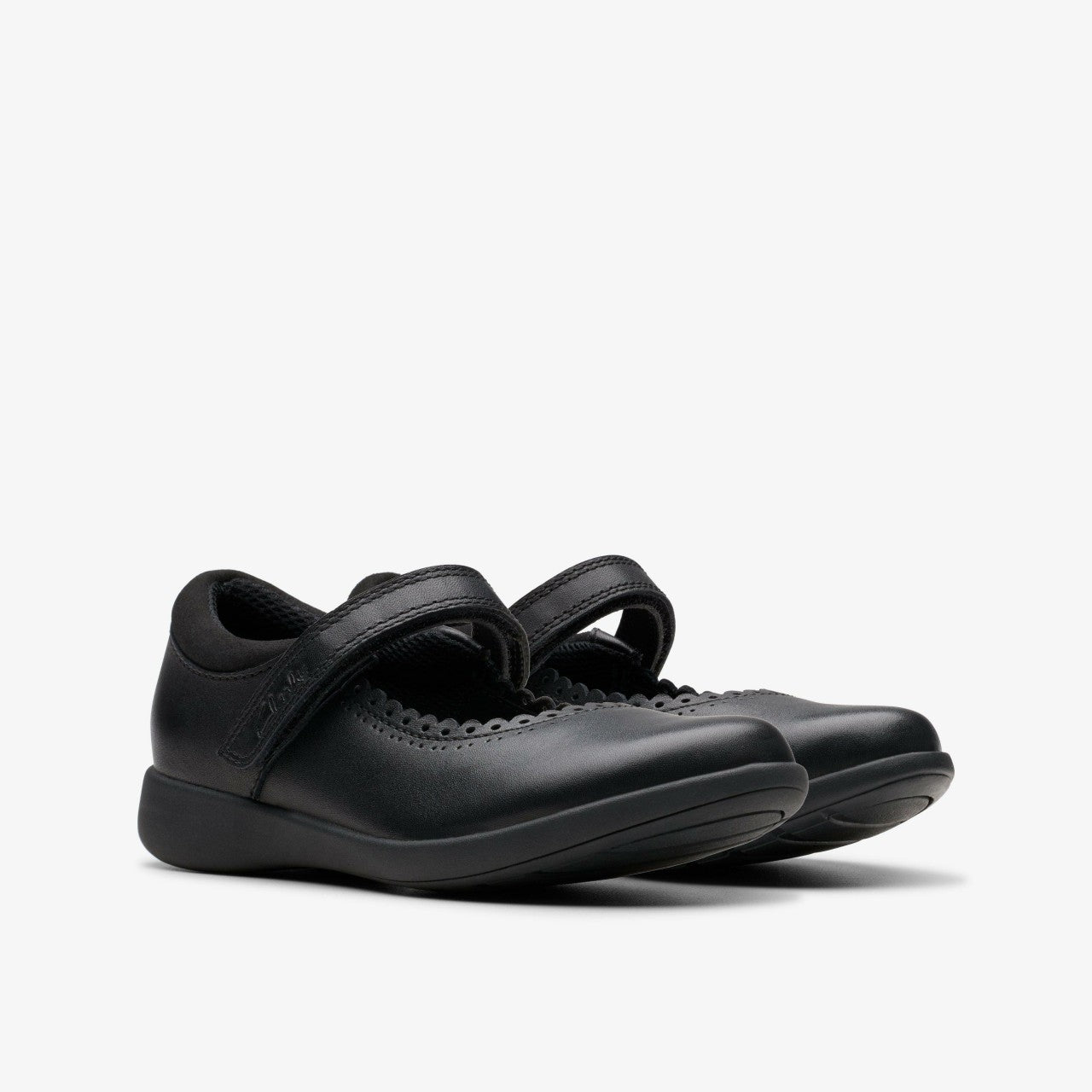Etch Pure Kid Black Leather | Clarks outlet