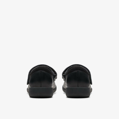 Etch Pure Kid Black Leather | Clarks outlet