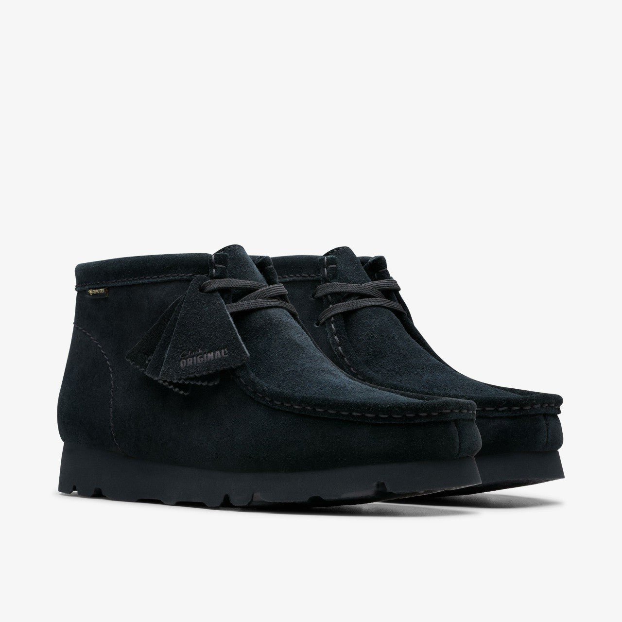 Wallabee Boot GORE-TEX Black Suede | Clarks discount