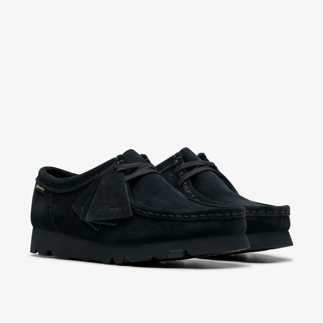 Wallabee GORE-TEX Black Suede | Clarks on Sale