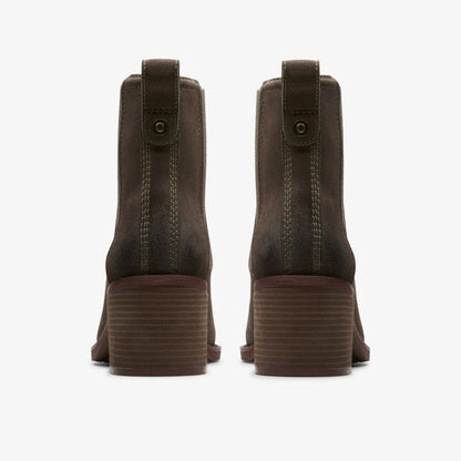 Chamberly Top Mole Grey Suede | Clarks for sale