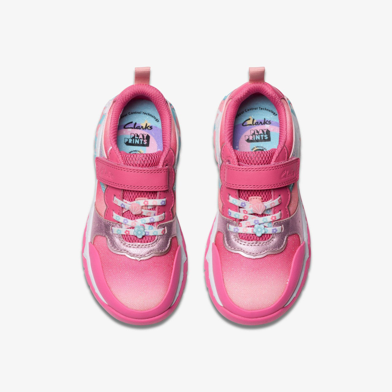 Tidal Star Kid Bright Pink Combination | Clarks Sale