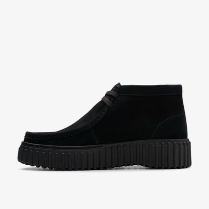 Torhill Moss Black Suede | Clarks discount