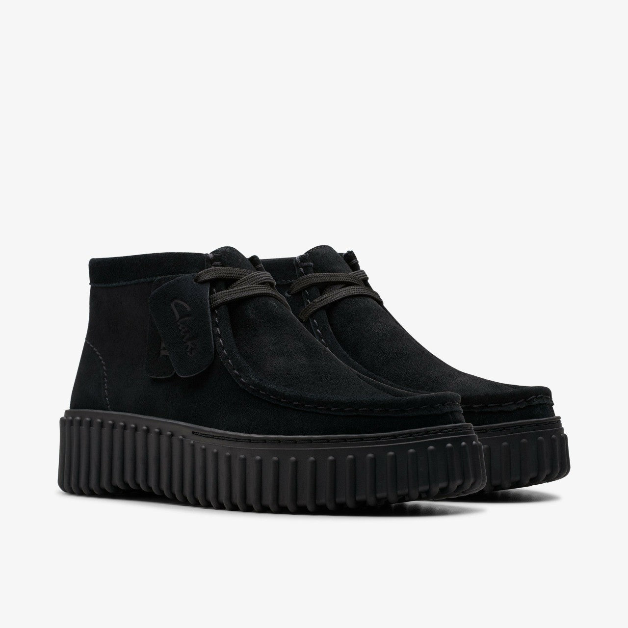 Torhill Moss Black Suede | Clarks discount