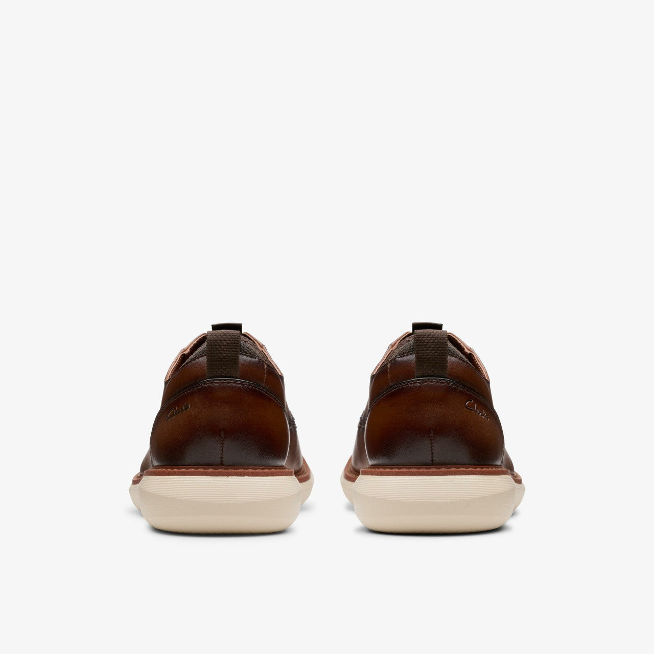 Brantin Plain Dark Tan Leather | Clarks online