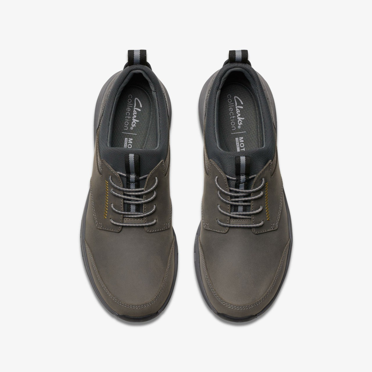 Motion Trek EZ Grey Leather | Clarks discount