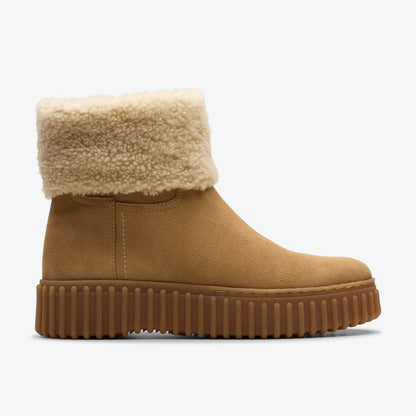 Torhill Turn Light Tan Warmlined | Clarks Sale