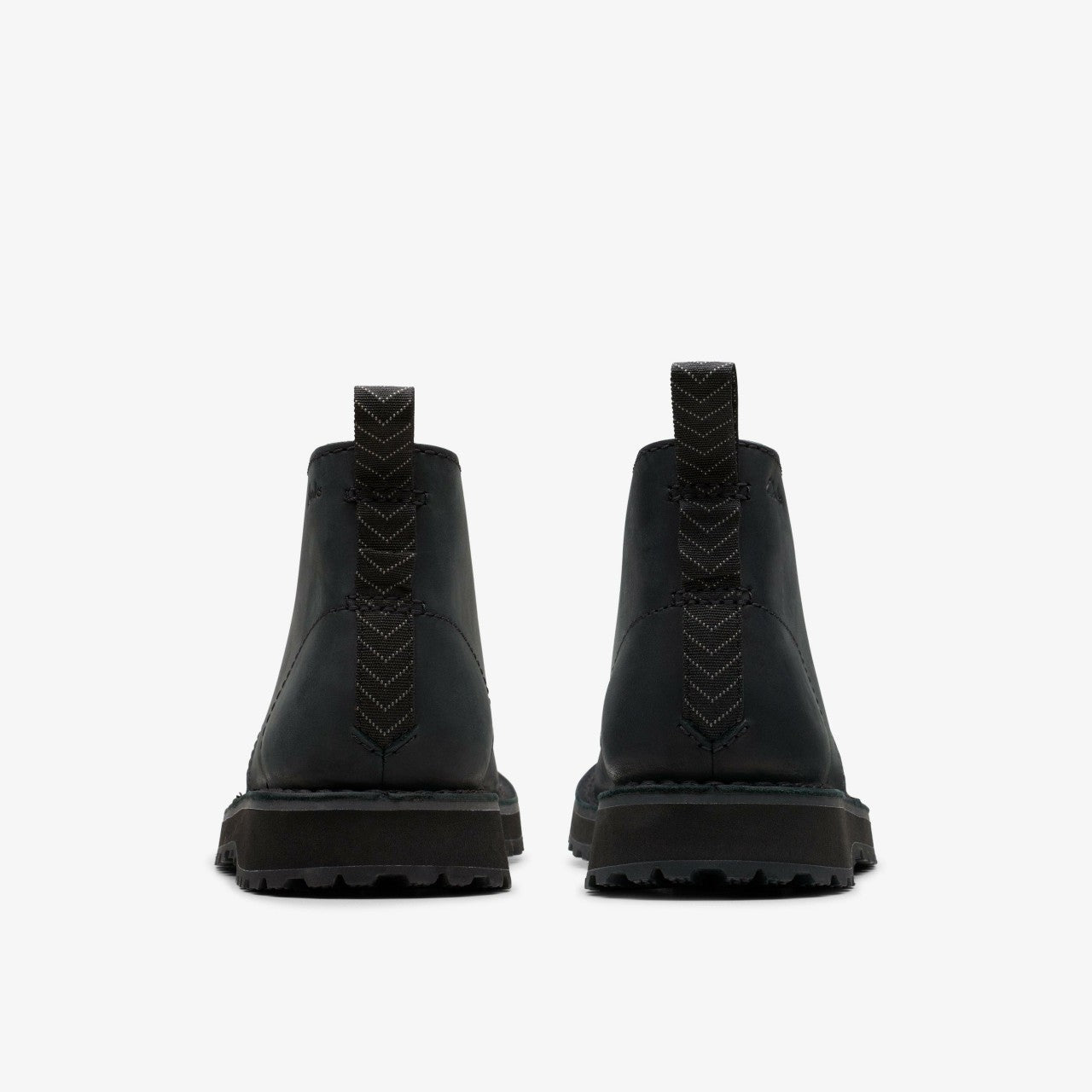 Solsbury Desert Boot Black Leather | Clarks on Sale