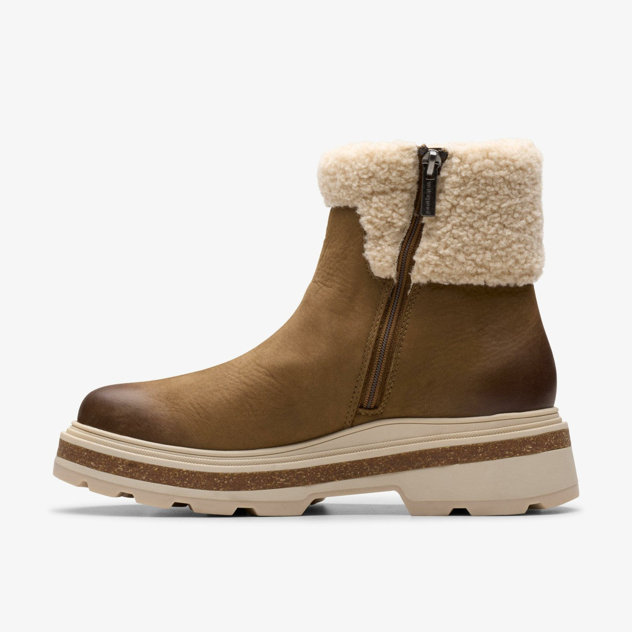 Hencroft Madi Waterproof Dark Sand Warmlined | Clarks on Sale