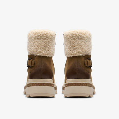 Hencroft Madi Waterproof Dark Sand Warmlined | Clarks on Sale