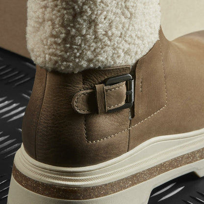 Hencroft Madi Waterproof Dark Sand Warmlined | Clarks on Sale