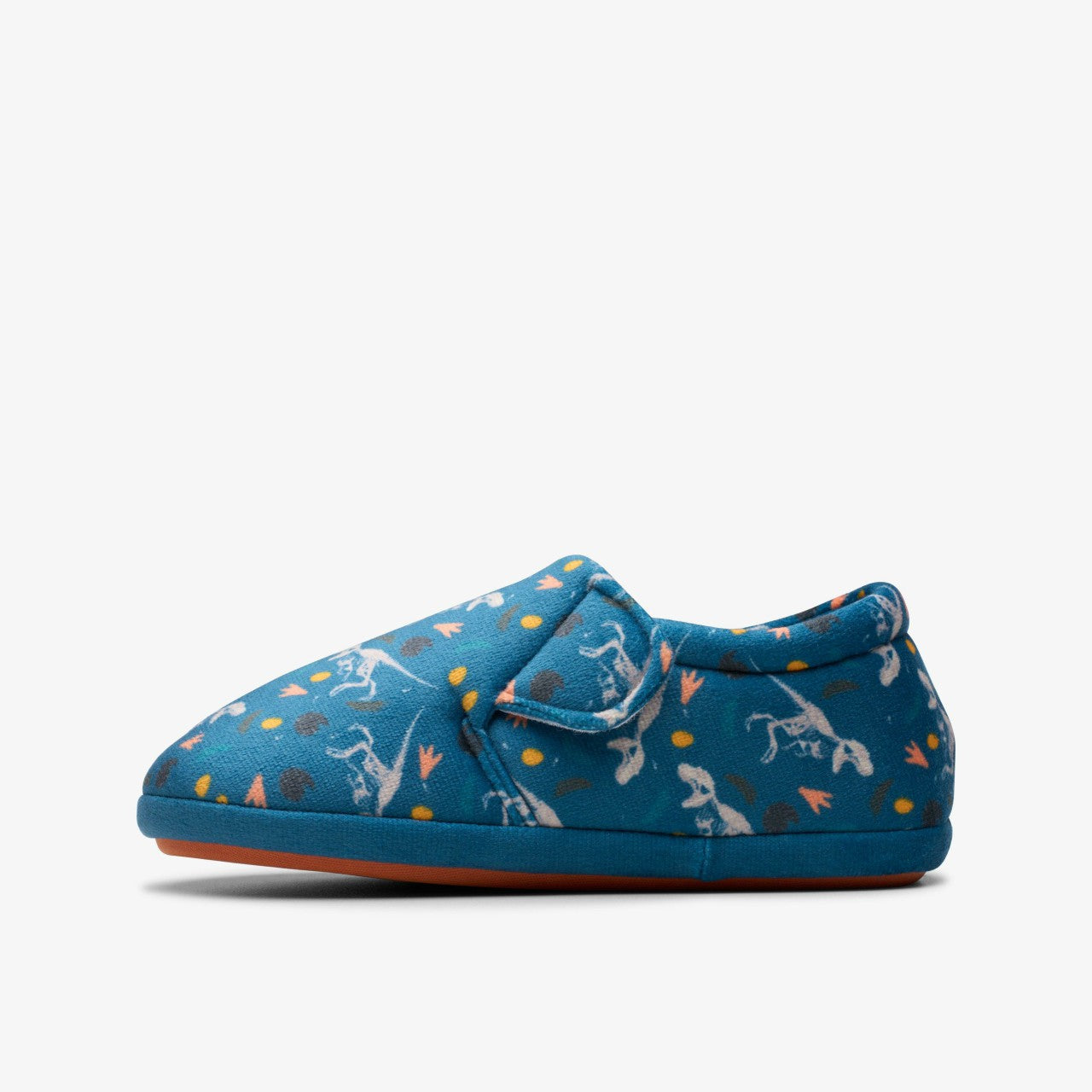 Fluffy Snug Kid Blue Print | Clarks outlet