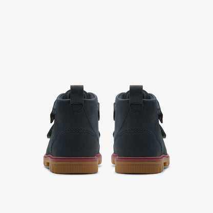 Lorcam Hi Toddler Navy | Clarks discount