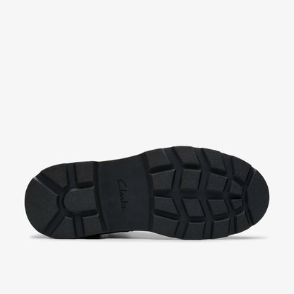 Hencroft Step Waterproof Black Leather | Clarks on Sale