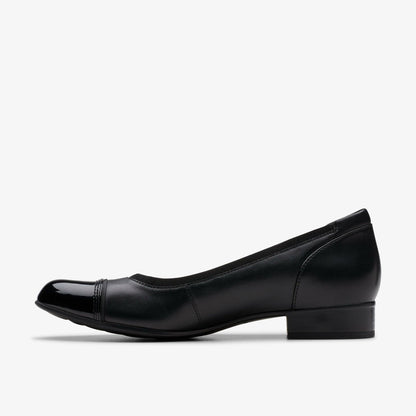 Krystine May Black Leather | Clarks discount