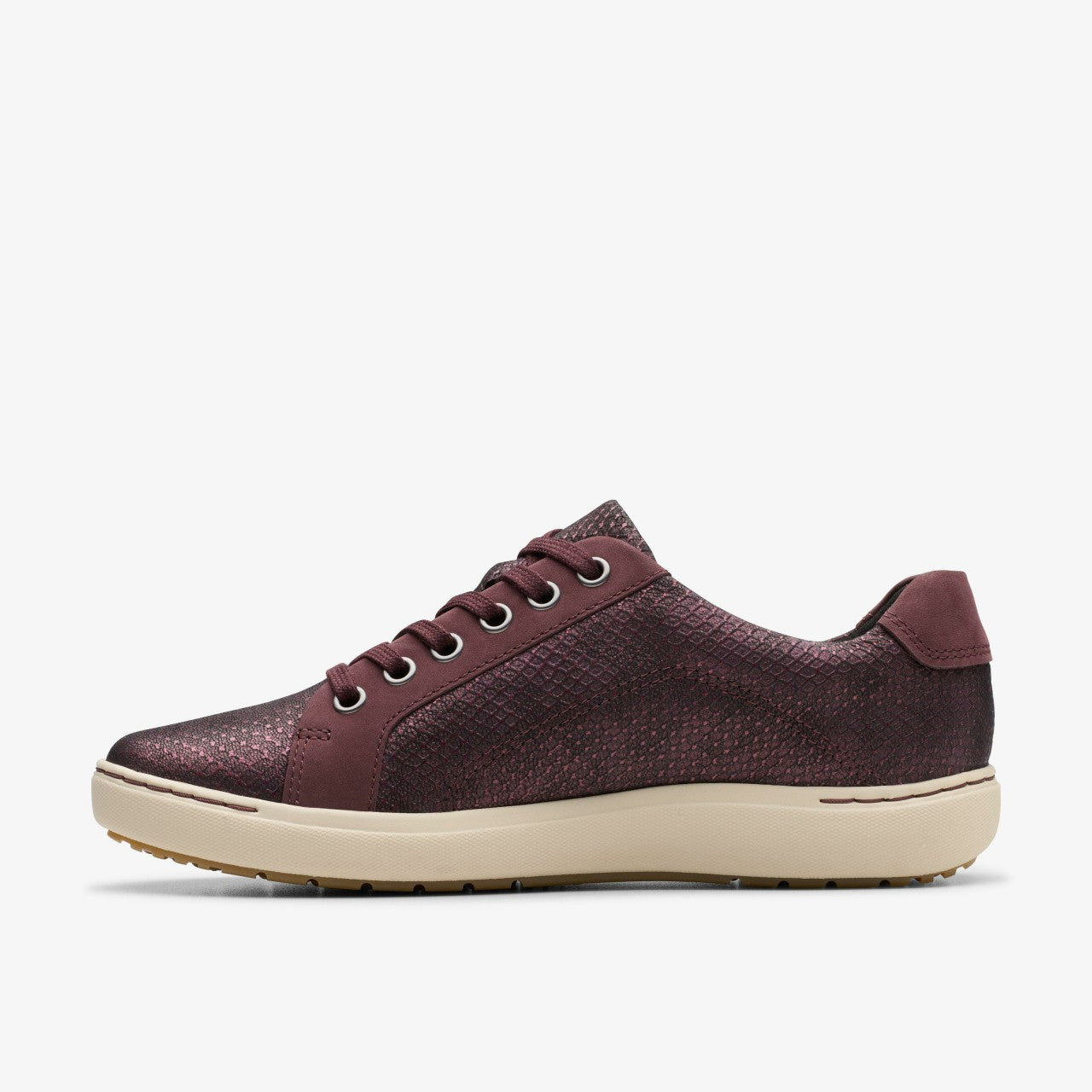 Nalle Lace Wine Interest Leather | Clarks Sale