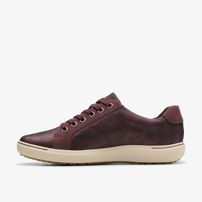 Nalle Lace Wine Interest Leather | Clarks Sale