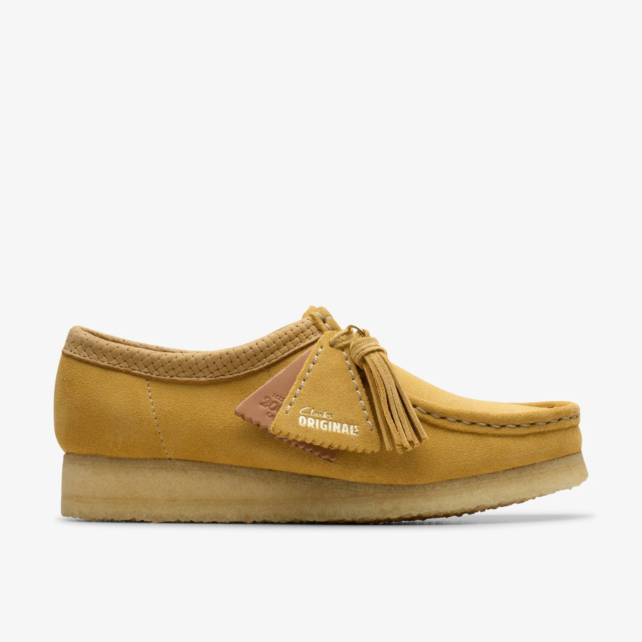 Wallabee Golden Tan Suede | Clarks on Sale