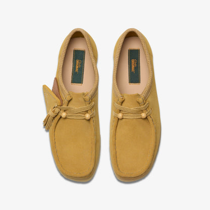 Wallabee Golden Tan Suede | Clarks on Sale