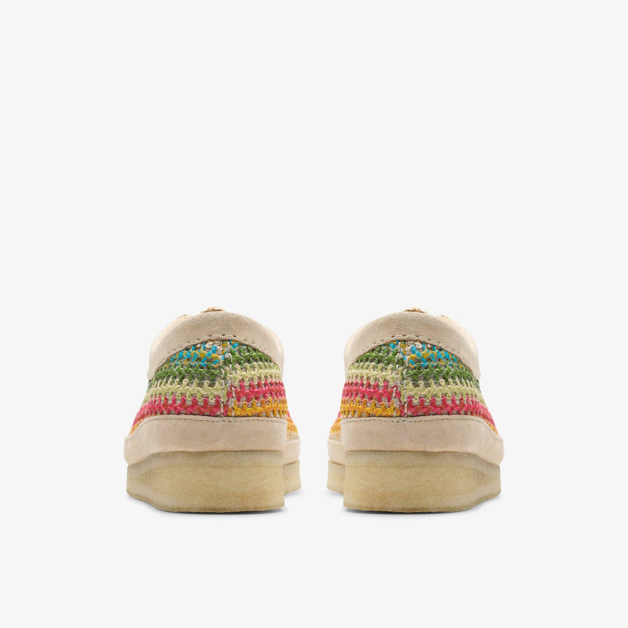 Wallabee Multicolour Raffia | Clarks for sale