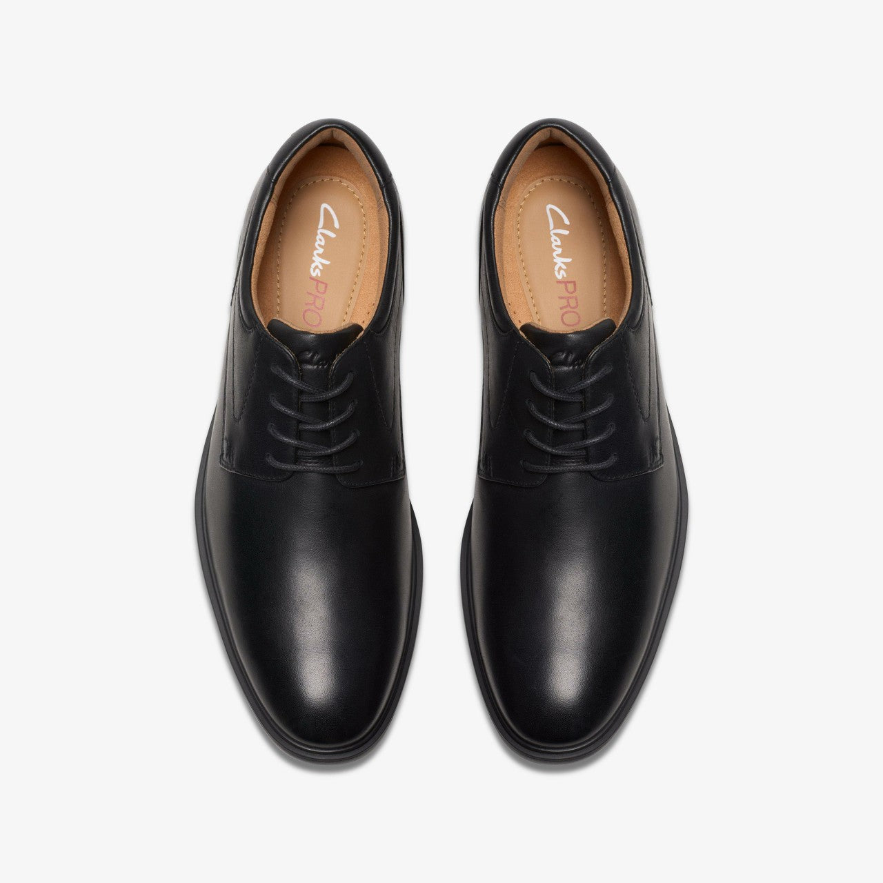 Eldredge Plain Black Leather | Clarks Sale
