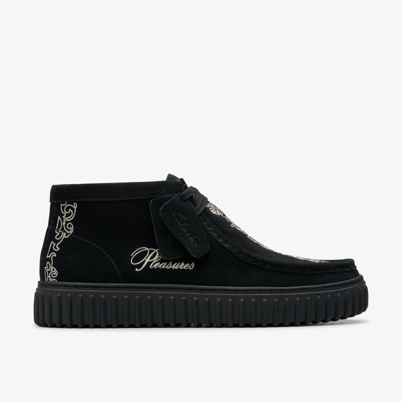 Torhill Woven Black Suede | Clarks Sale