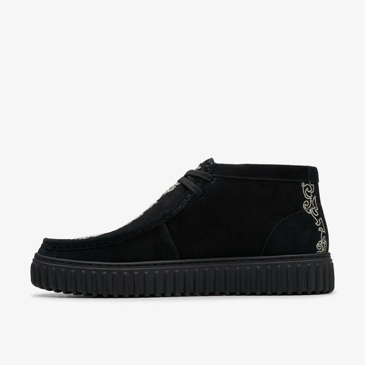 Torhill Woven Black Suede | Clarks Sale